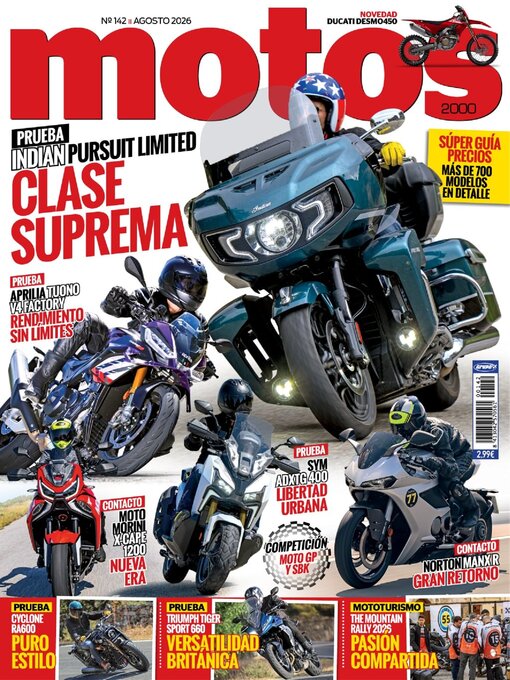 Cover image for Motos 2000